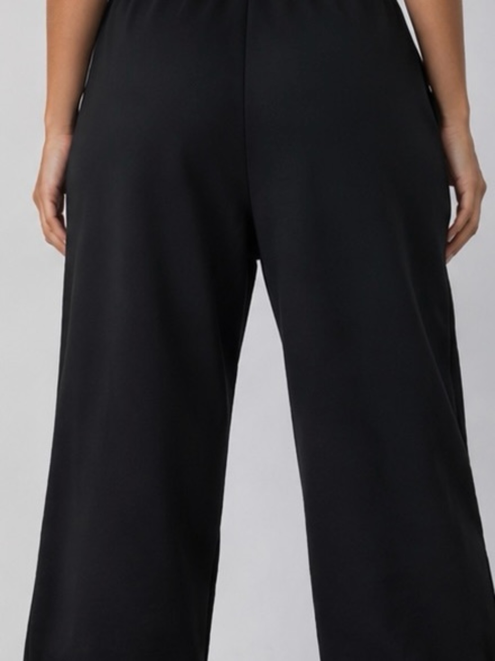 Black Graphic Jogger Pants with Multicolor Street Art - Picture 2 of 2